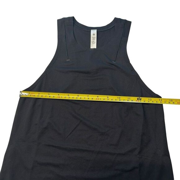 Lululemon Size 2 Lightweight Run Kit Tank Top Black Relaxed Fit Workout Gym - Picture 8 of 10